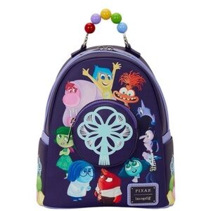 Loungefly Pixar Inside Out 2 Light Up Mini Backpack